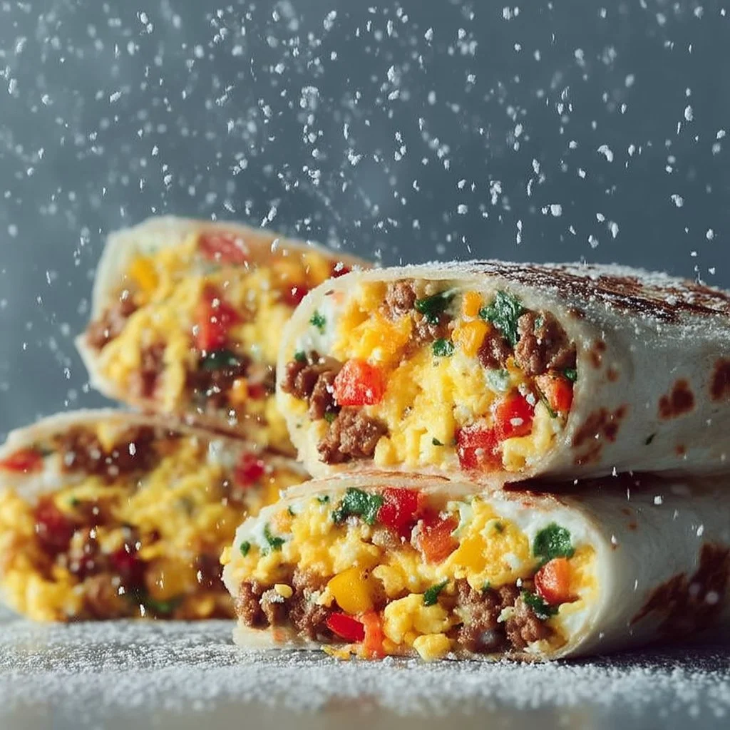 Burritos de desayuno