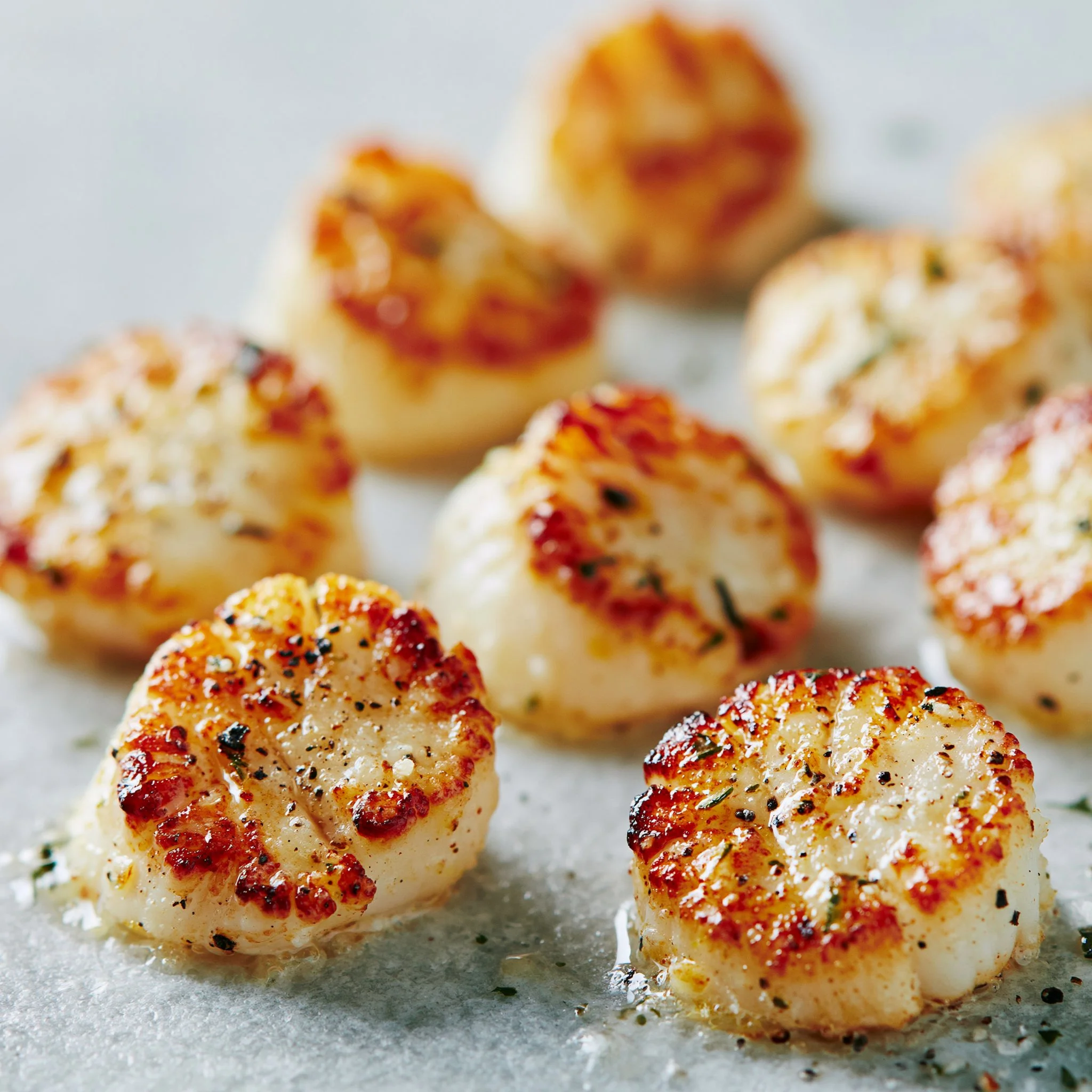 Scallops en freidora de aire