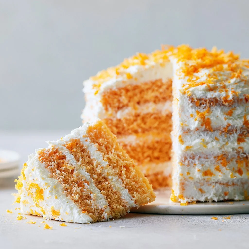 Torta de Naranja Crema